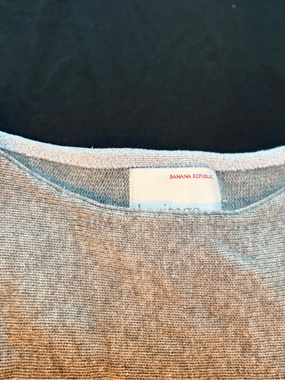 Cashmere wool blend Banana Republic Boatneck Sweater - Picture 3 of 12